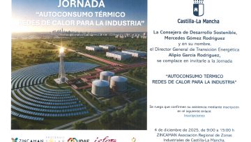 Jornada "AUTOCONSUMO TÉRMICO REDES DE CALOR PARA LA INDUSTRIA"